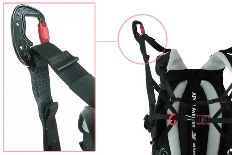 APCO SLT MKII Paramotor-Gurtzeug hohe Aufhängung – Bild 15 von 16
