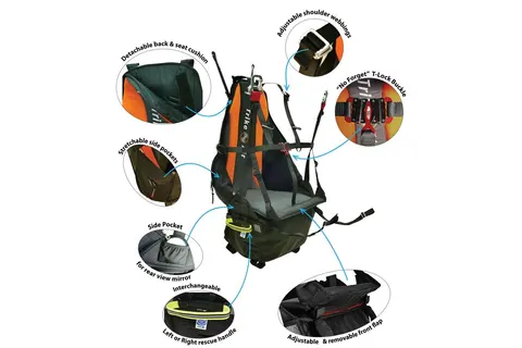 APCO Trike-Pilot-Gurtzeug – Bild 2 von 11