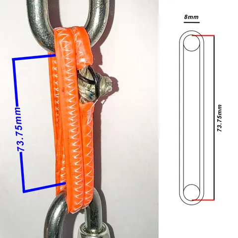 APCO Softlink-Karabiner groß – ohne Farbwahl – Bild 5 von 6
