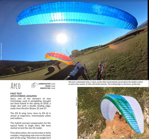 APCO Hybrid Paramotor — Detailansicht – Bild 3 von 6