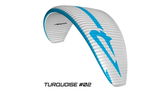APCO Nestra Light EN-B High-Performance-Cross-Country-Gleitschirm – Nestra Light Turquoise – Bild 2 von 2